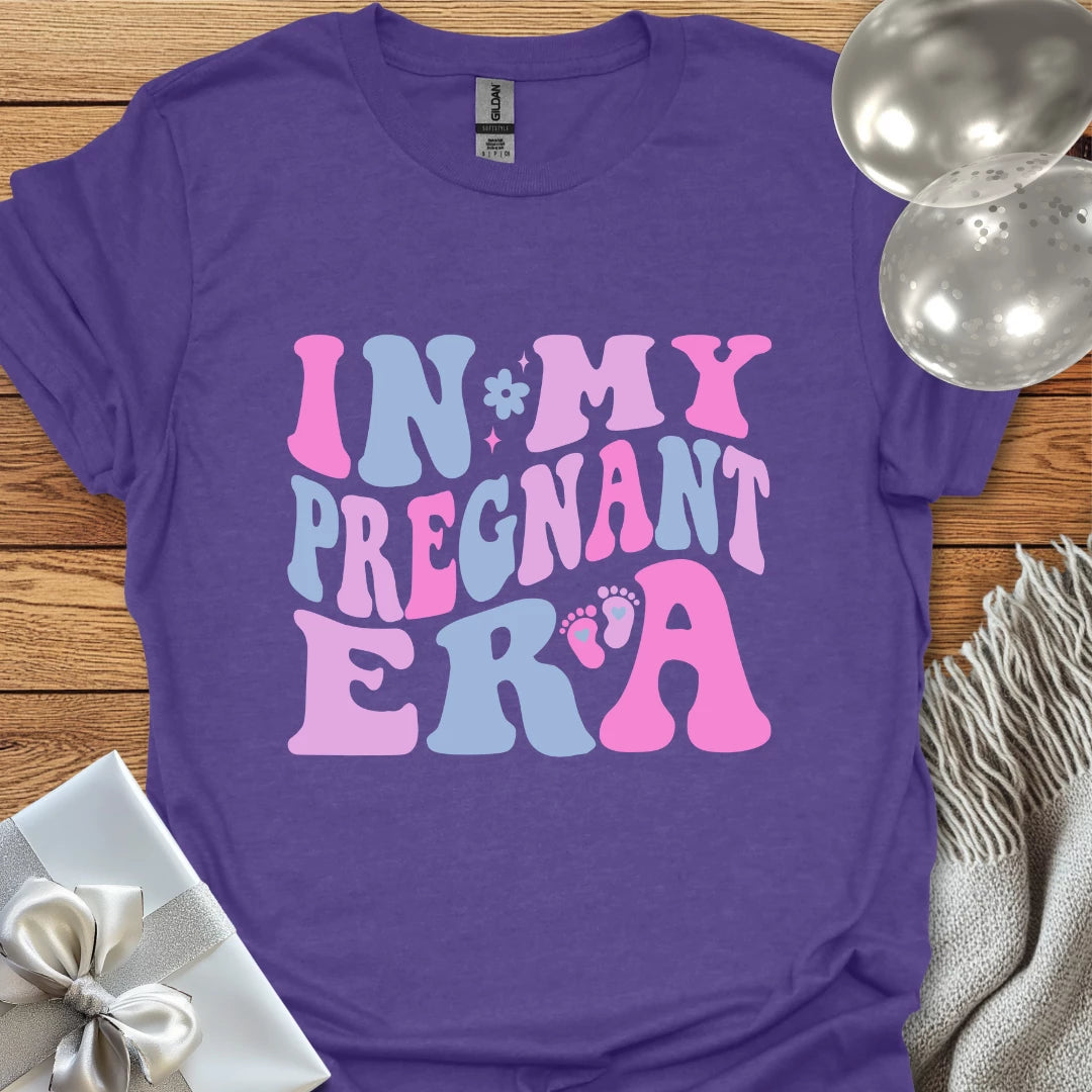 Retro In My Pregnant Era T-Shirt - Pregnancy T-Shirt