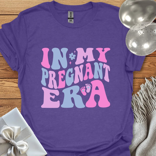 Retro In My Pregnant Era T-Shirt - Pregnancy T-Shirt