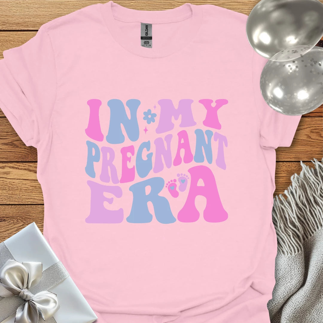 Retro In My Pregnant Era T-Shirt - Pregnancy T-Shirt