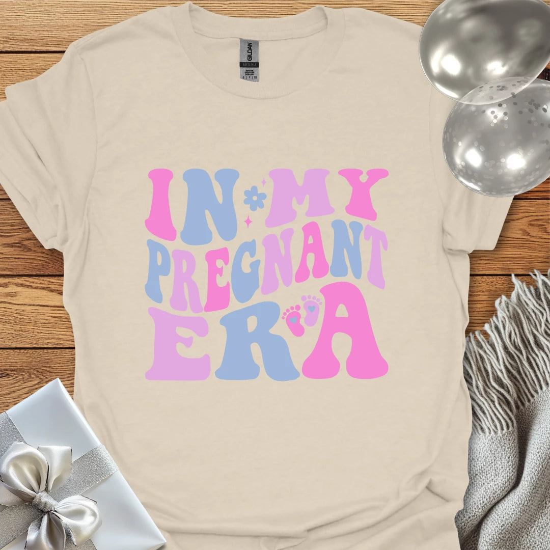 Retro In My Pregnant Era T-Shirt - Pregnancy T-Shirt
