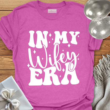 In My Wifey Era - Bachelorette Party T-Shirt