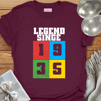 Legend Since 1935 - 90th Birthday T-Shirt