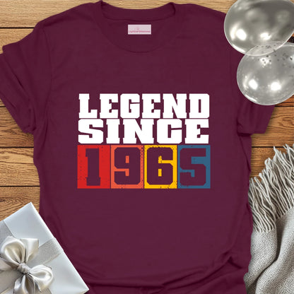 Legend Since 1965 - 60th Birthday T-Shirt