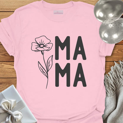 MaMa Floral T-Shirt