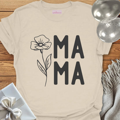 MaMa Floral T-Shirt