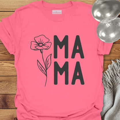 MaMa Floral T-Shirt
