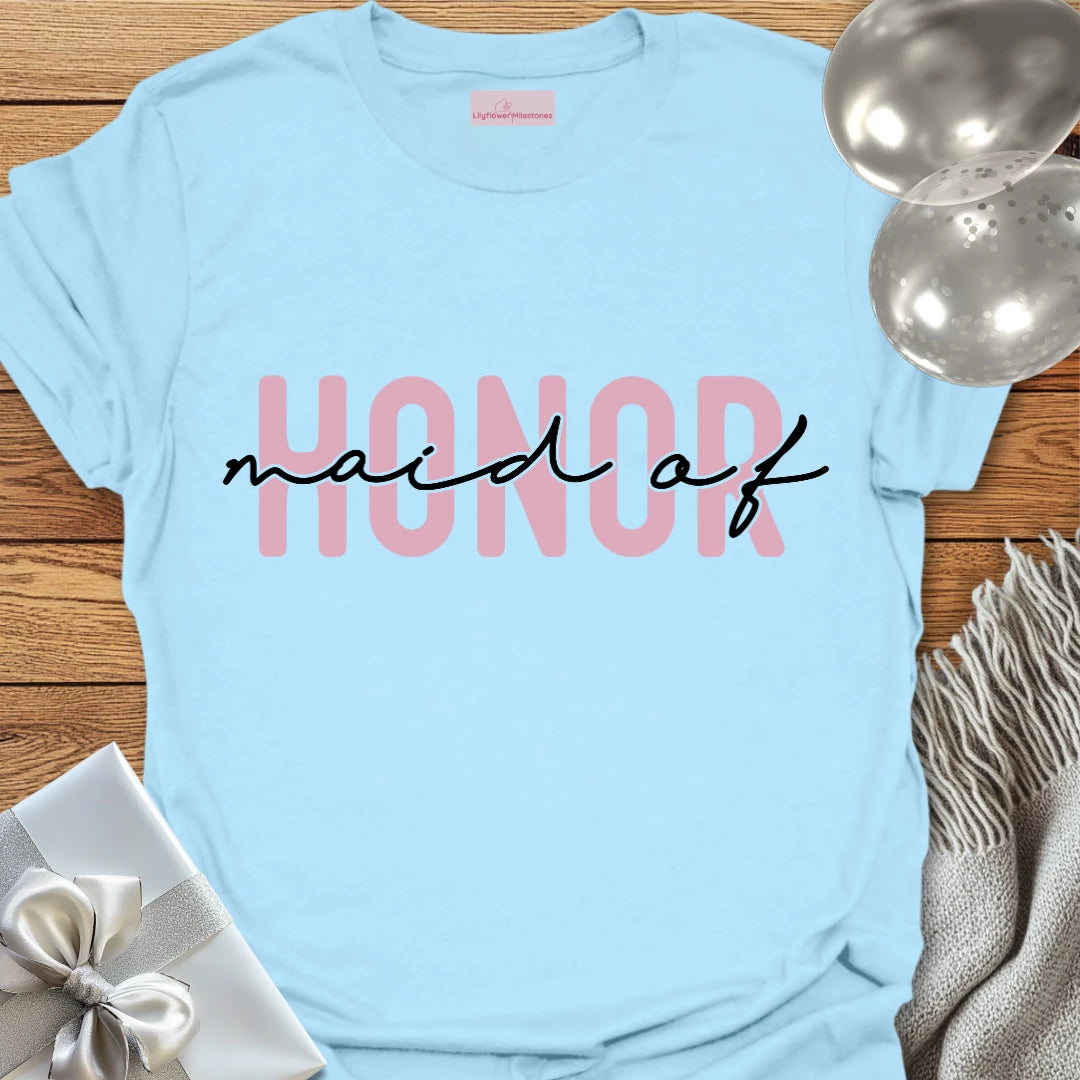Maid of Honor - Wedding T-Shirt
