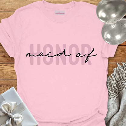 Maid of Honor - Wedding T-Shirt
