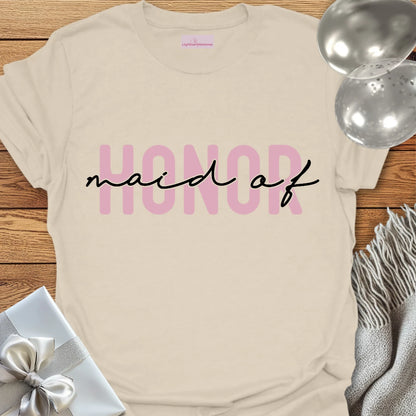 Maid of Honor - Wedding T-Shirt