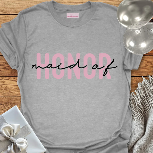 Maid of Honor - Wedding T-Shirt