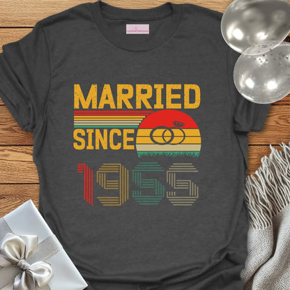 Married Since 1955 - 70th Wedding Anniversary T-Shirt