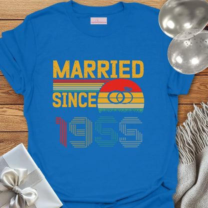 Married Since 1955 - 70th Wedding Anniversary T-Shirt