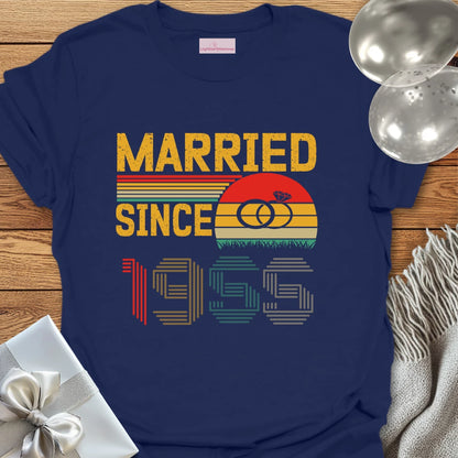 Married Since 1955 - 70th Wedding Anniversary T-Shirt