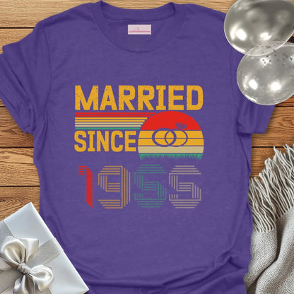 Married Since 1955 - 70th Wedding Anniversary T-Shirt