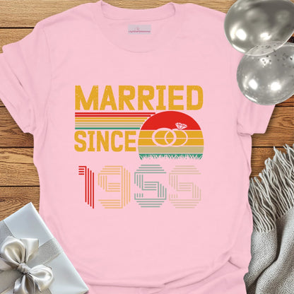 Married Since 1955 - 70th Wedding Anniversary T-Shirt