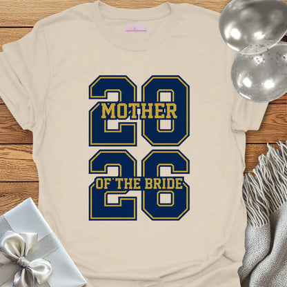 Mother of the Bride - Varsity Wedding T-Shirt
