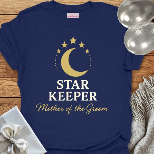Mother of the Groom, Star Keeper Wedding T-Shirt