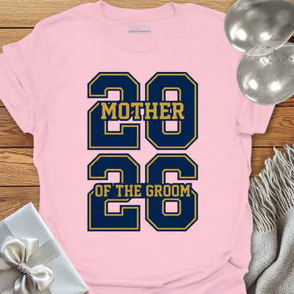 Mother of the Groom - Varsity Wedding T-Shirt