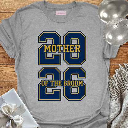 Mother of the Groom - Varsity Wedding T-Shirt