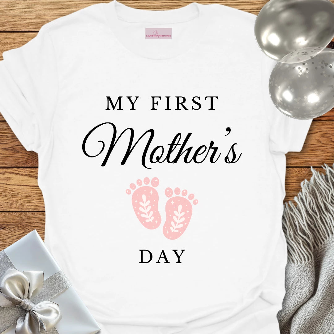 My First Mother's Day (pink) - Mother's Day T-Shirt