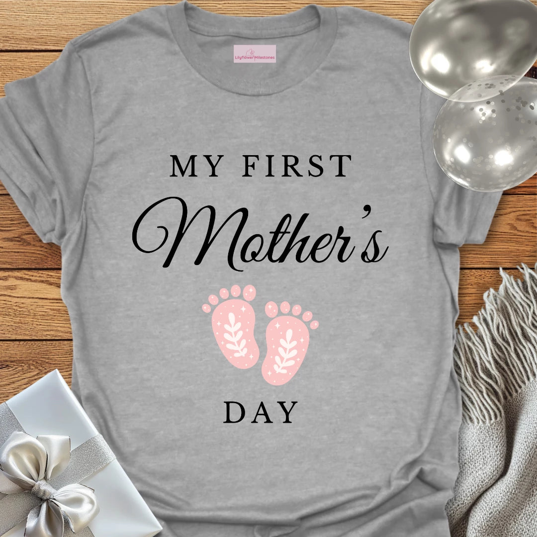 My First Mother's Day (pink) - Mother's Day T-Shirt