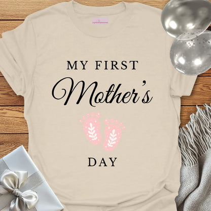 My First Mother's Day (pink) - Mother's Day T-Shirt