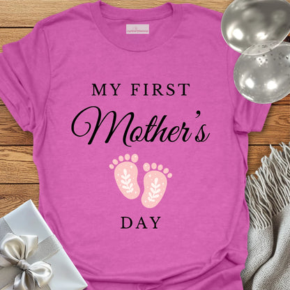 My First Mother's Day (pink) - Mother's Day T-Shirt
