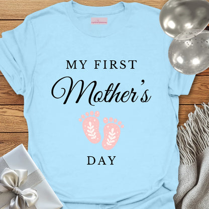 My First Mother's Day (pink) - Mother's Day T-Shirt