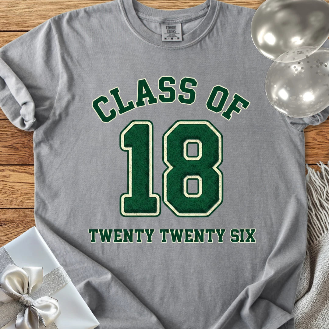 18, Class of Twenty Twenty Six - Premium 18th Birthday T-Shirt