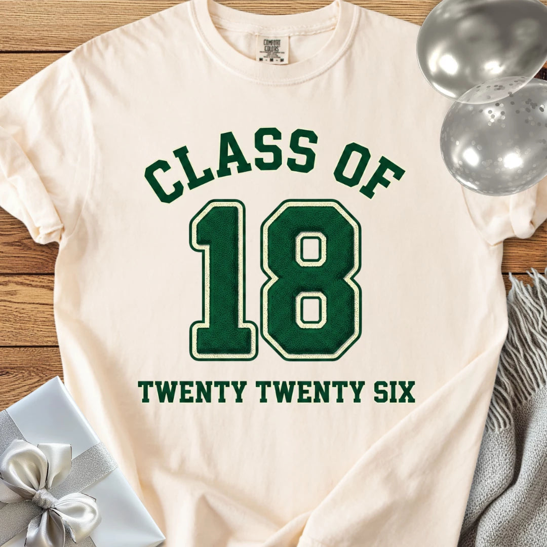 18, Class of Twenty Twenty Six - Premium 18th Birthday T-Shirt