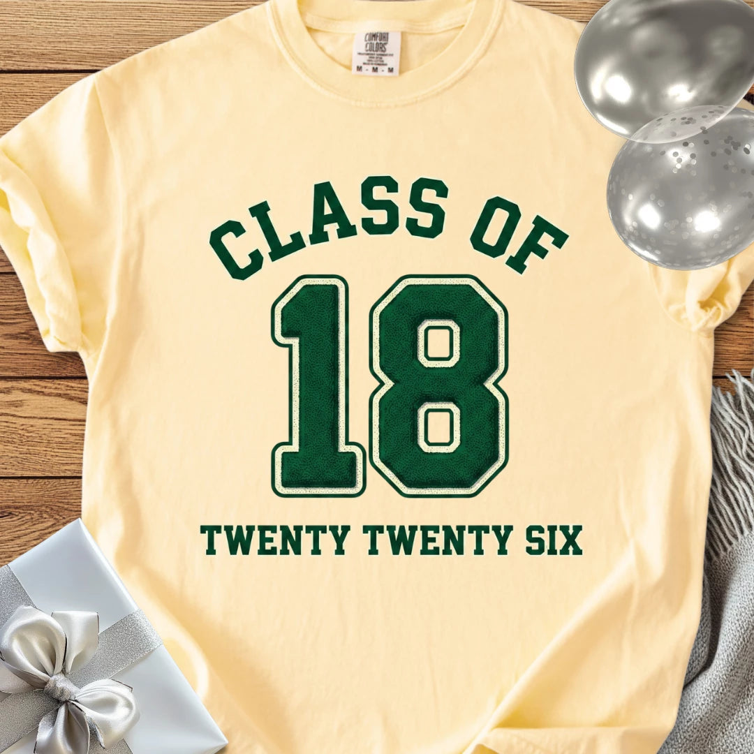 18, Class of Twenty Twenty Six - Premium 18th Birthday T-Shirt