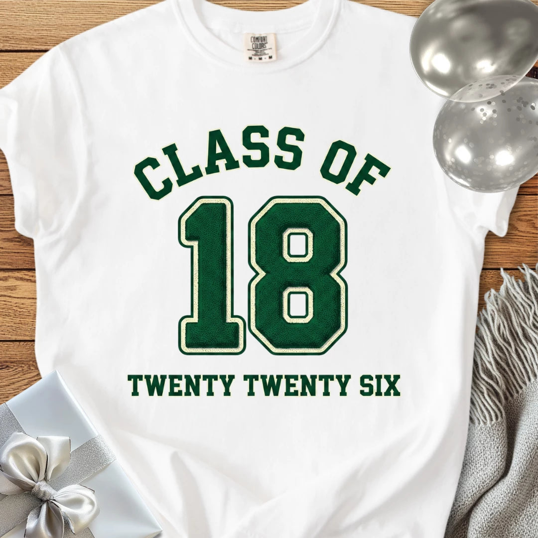 18, Class of Twenty Twenty Six - Premium 18th Birthday T-Shirt