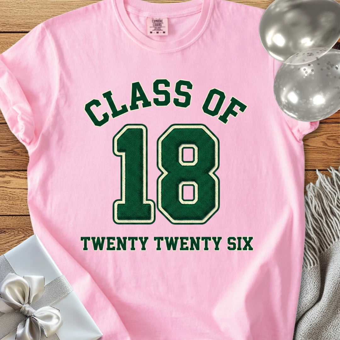 18, Class of Twenty Twenty Six - Premium 18th Birthday T-Shirt