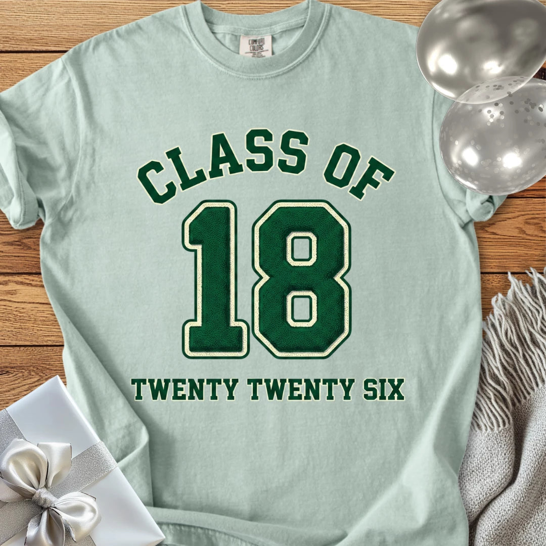18, Class of Twenty Twenty Six - Premium 18th Birthday T-Shirt