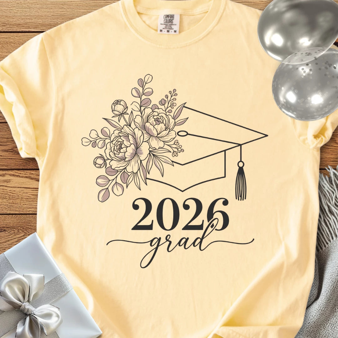 2026 Grad - Premium Graduation T-Shirt
