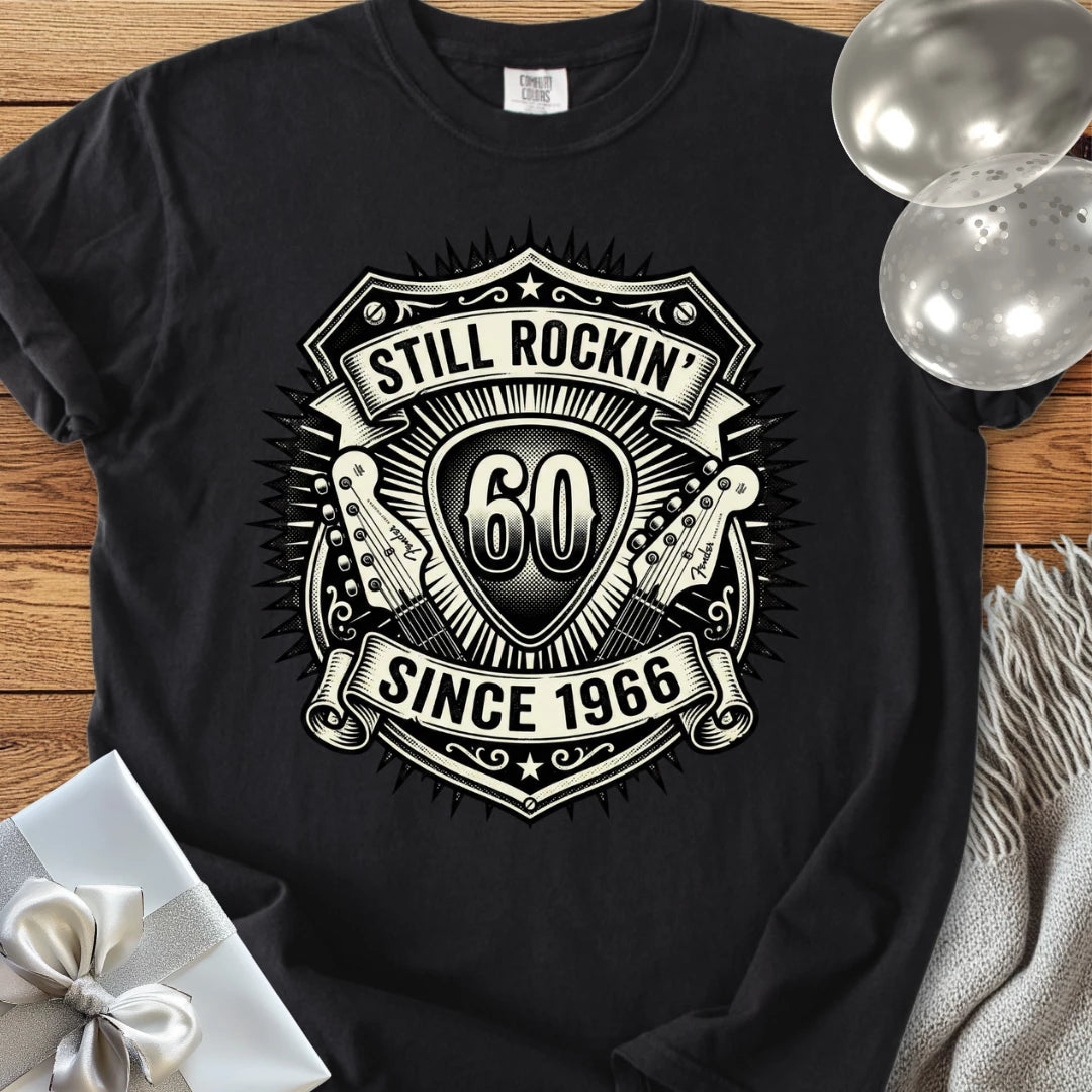 60, Still Rockin' Since 1966 - Premium 60th Birthday T-Shirt