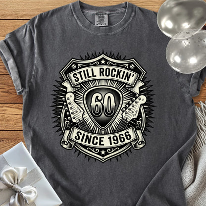 60, Still Rockin' Since 1966 - Premium 60th Birthday T-Shirt