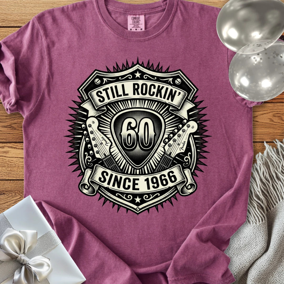 60, Still Rockin' Since 1966 - Premium 60th Birthday T-Shirt