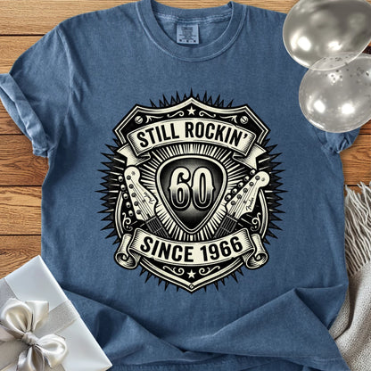 60, Still Rockin' Since 1966 - Premium 60th Birthday T-Shirt