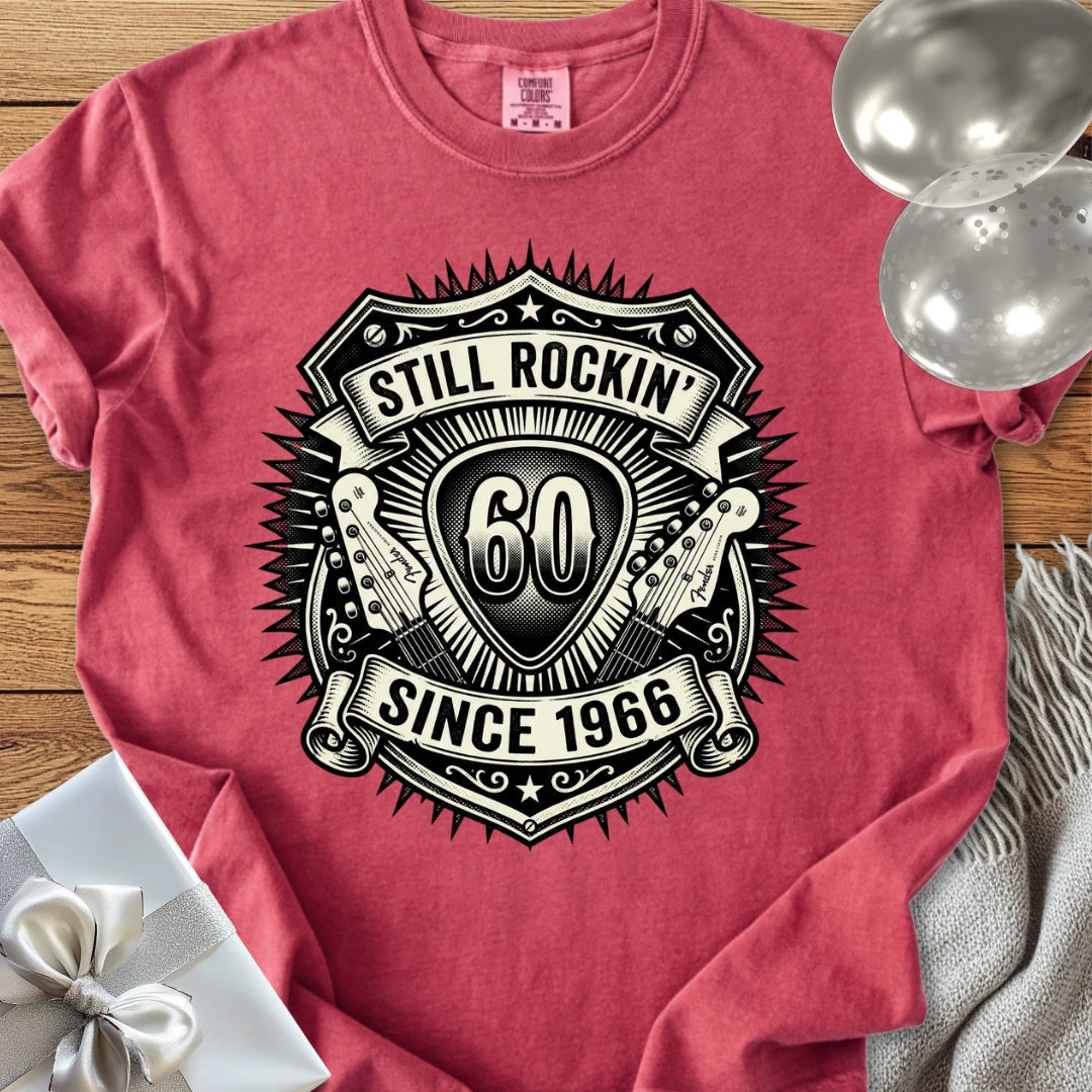 60, Still Rockin' Since 1966 - Premium 60th Birthday T-Shirt