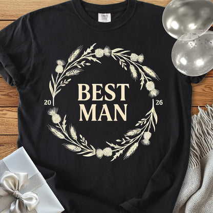 Best Man 2026 - Premium Wedding T-Shirt