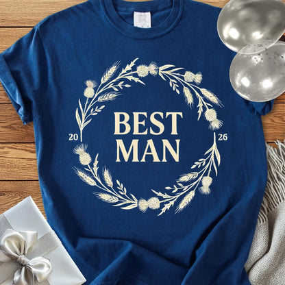 Best Man 2026 - Premium Wedding T-Shirt