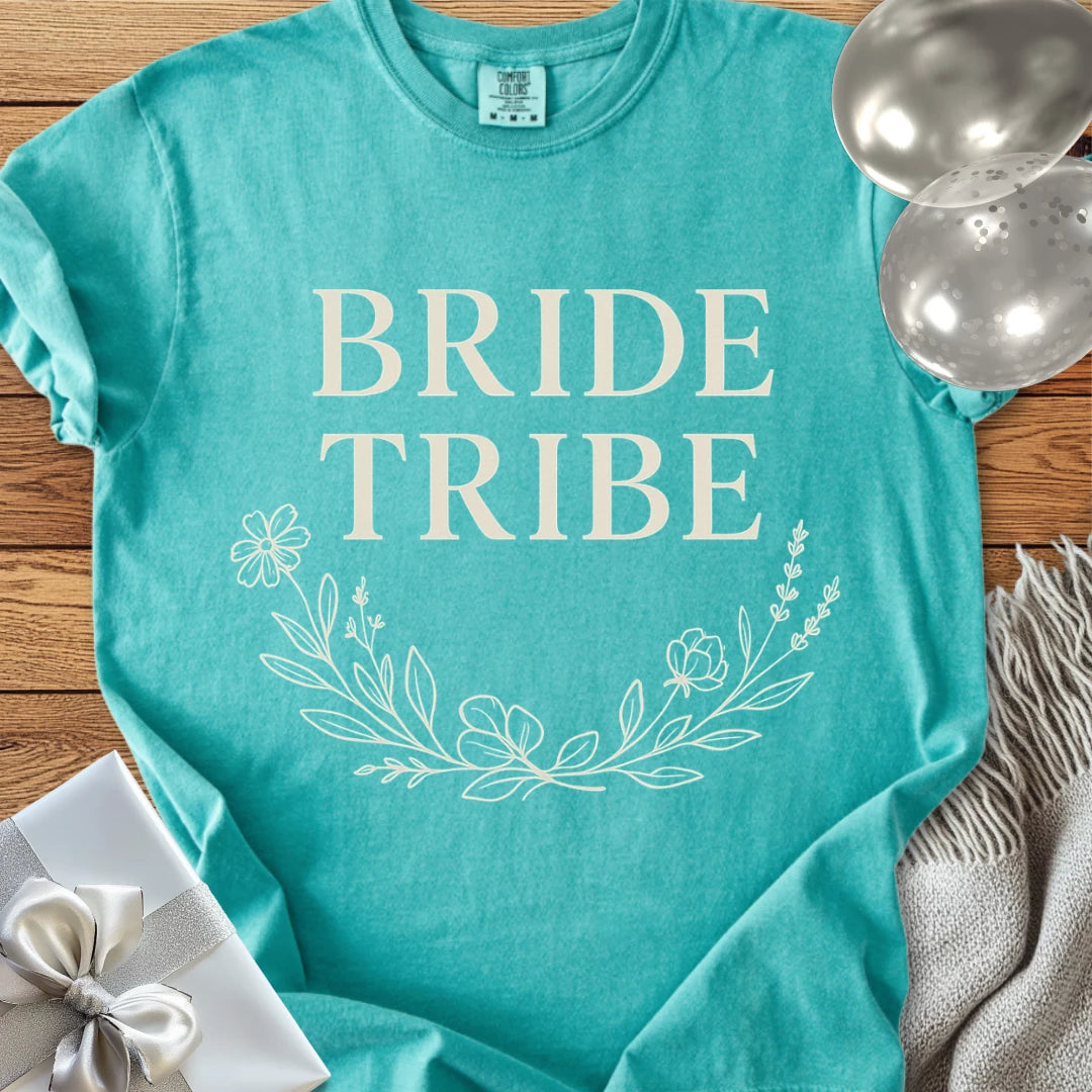Bride Tribe - Premium Bloom Bridal Party T-Shirt