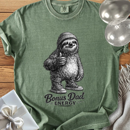 Bonus Dad Energy - Premium Step-Dad T-Shirt