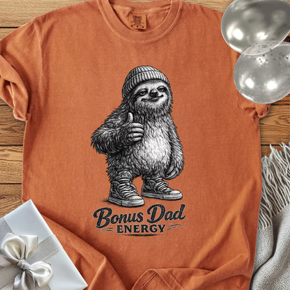 Bonus Dad Energy - Premium Step-Dad T-Shirt