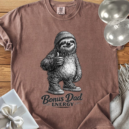 Bonus Dad Energy - Premium Step-Dad T-Shirt
