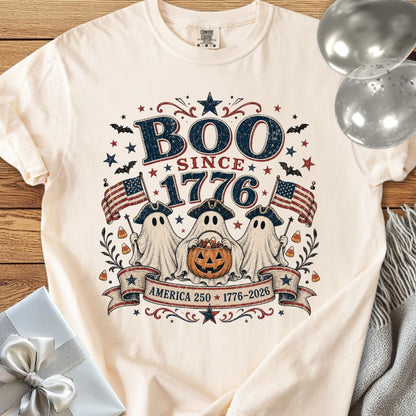 Boo Since 1776 - Premium Halloween America 250 T-Shirt
