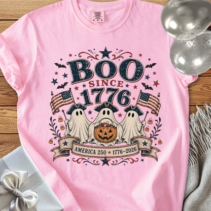 Boo Since 1776 - Premium Halloween America 250 T-Shirt