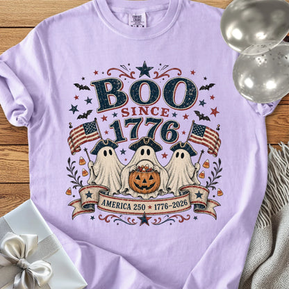 Boo Since 1776 - Premium Halloween America 250 T-Shirt