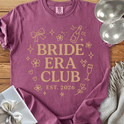 Bride Era Club Est 2026  - Premium  Wedding T-Shirt